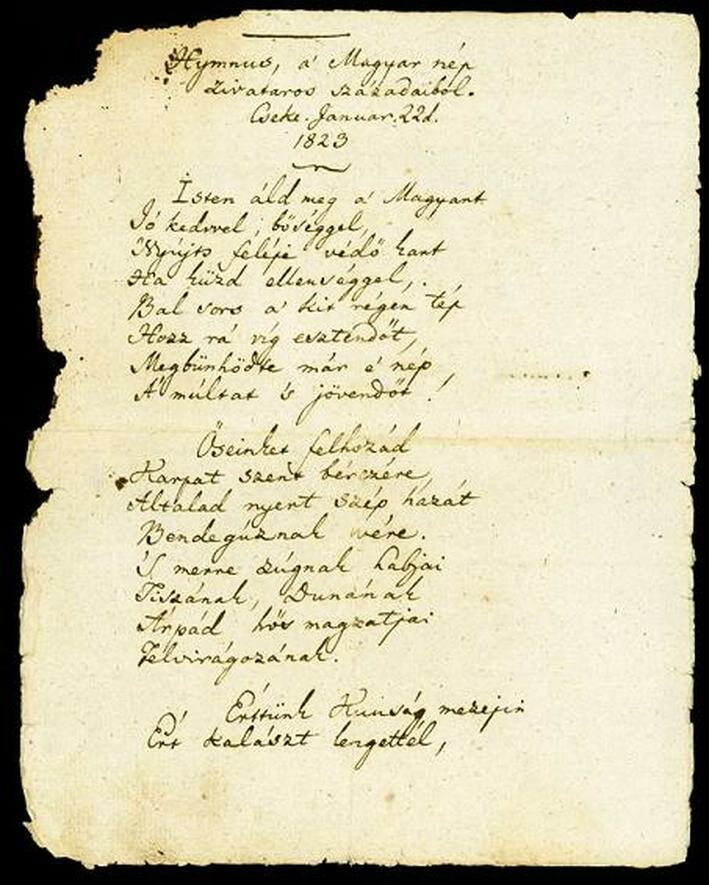 Himnusz illusztrációja a Verses Könyvben – Pánsíp Gyűjtemény